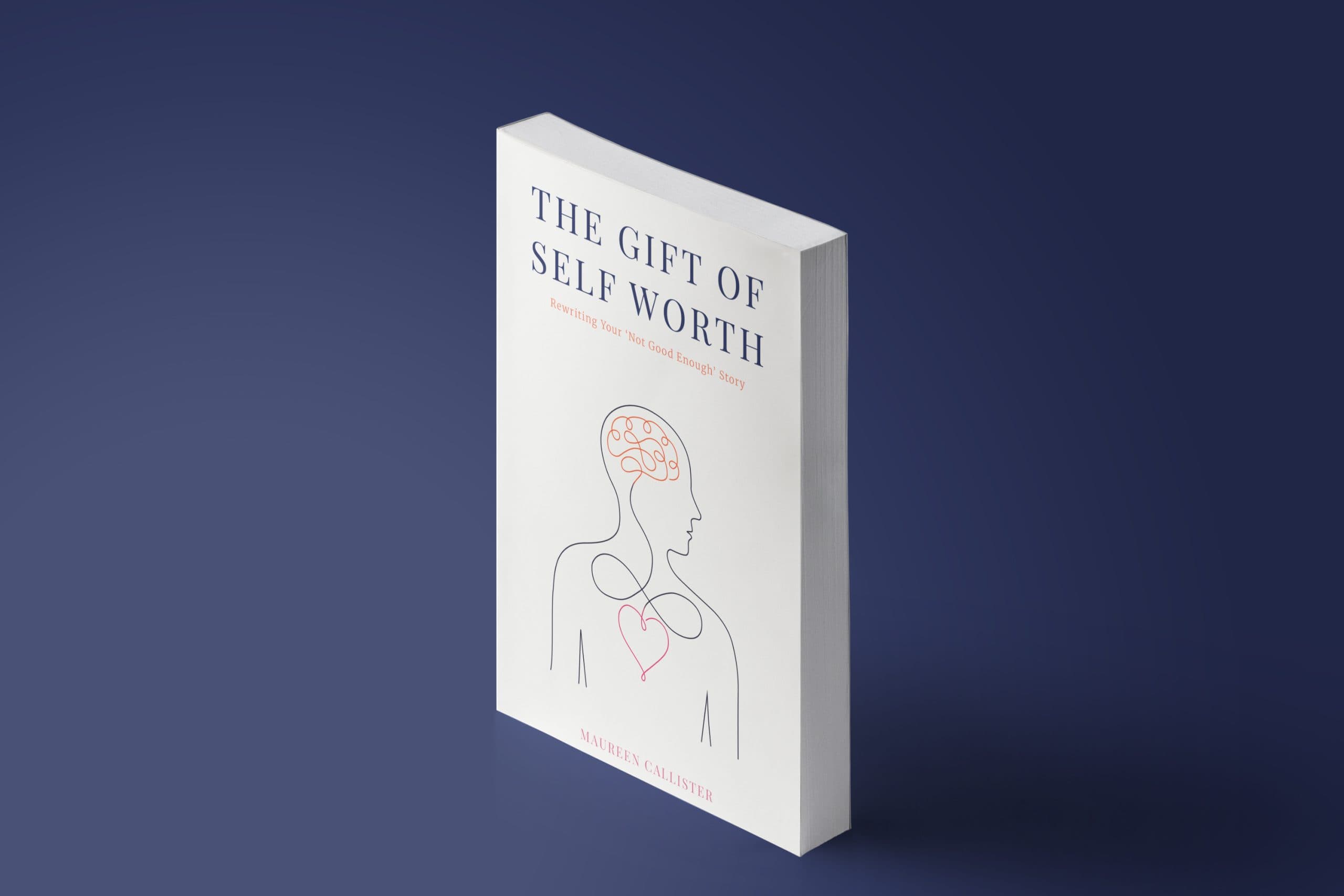 The Gift of Self-Worth – front cover standing