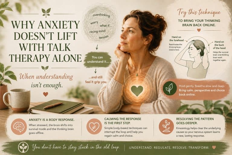 Why anxiety doesn't lift with talk therapy alone — Maureen Callister