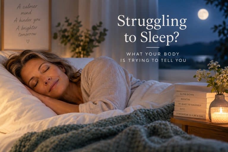 Struggling to Sleep? What Your Body Is Trying to Tell You